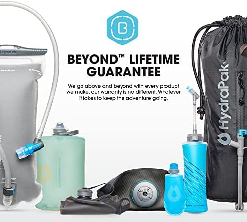 HydraPak Stow - Collapsible Backpacking Water Bottle (350ml, 500ml, 1L) - BPA Free, Ultra Light, Spill-Proof Twist Cap - Image 8